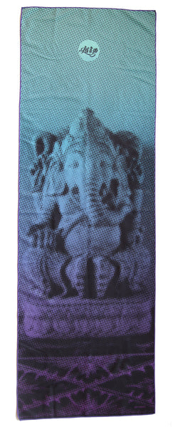 "Let It Go" Microfiber Yoga Towel with silicone dots