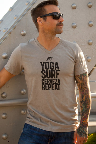 Yoga Surf Cerveza T-Shirt